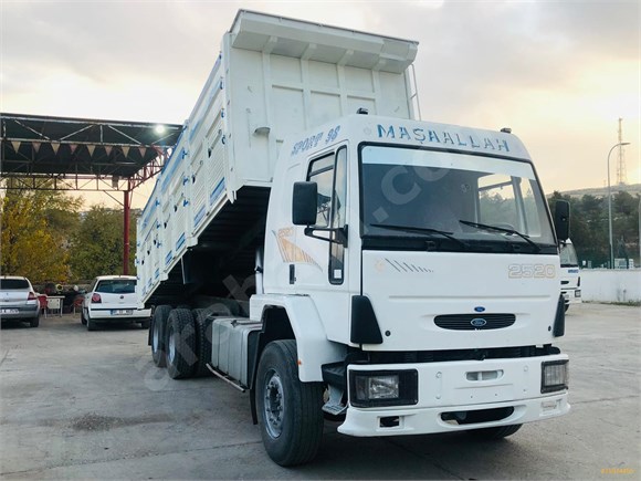 galeriden ford otosan cargo 2520 d25 d 6x2 1998 model sanliurfa 111 111 km beyaz 18974455 arabam com