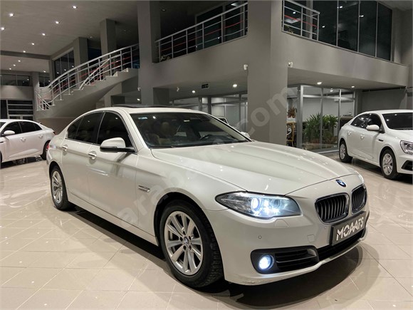 galeriden bmw 5 serisi 520i premium 2015 model konya 167 500 km beyaz 18977066 arabam com