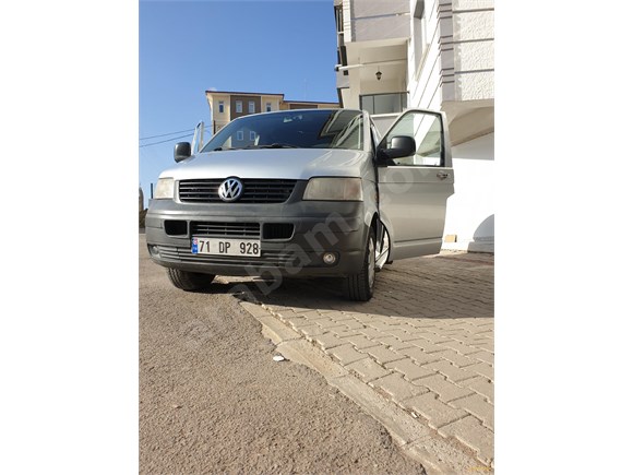 sahibinden volkswagen transporter 2 5 tdi city van 2007 model kirikkale 245 000 km gri gumus 18977916 arabam com