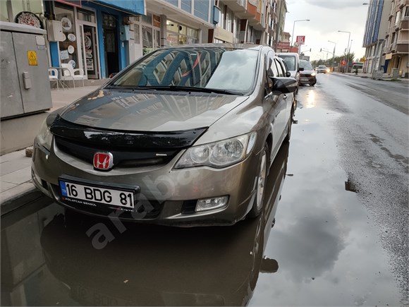 sahibinden honda civic 1 6 i vtec dream 2008 model kars 220 000 km gri gumus 18979023 arabam com