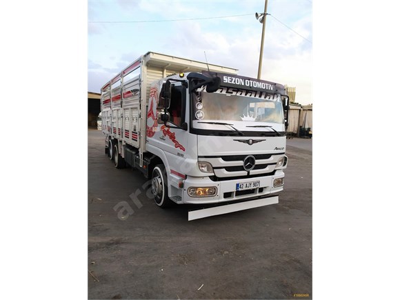 galeriden mercedes benz atego 1518 2015 model konya 256 000 km beyaz 18982498 arabam com