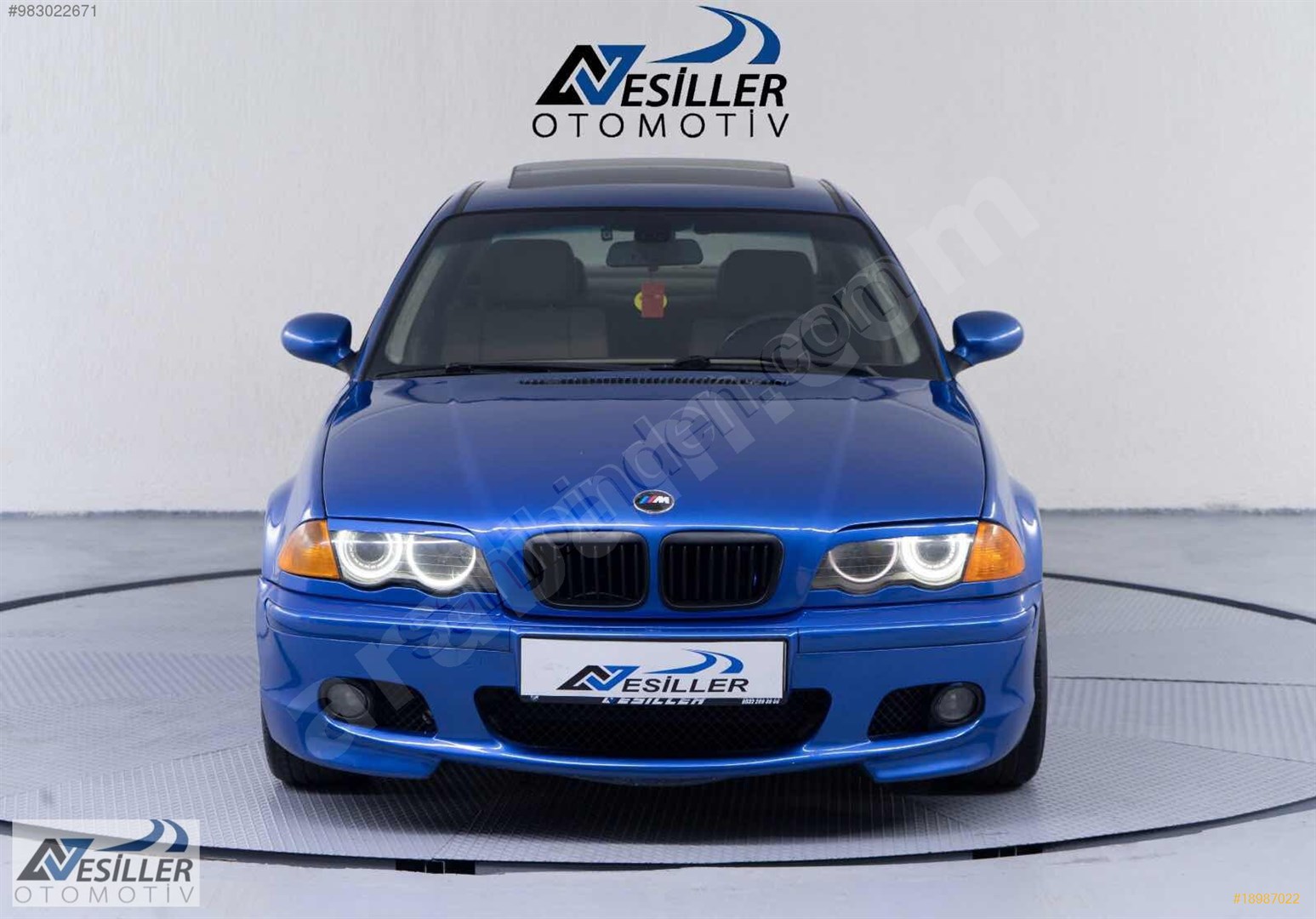 galeriden bmw 3 serisi 318i standart 2000 model istanbul 400 000 km mavi 18987022 arabam com