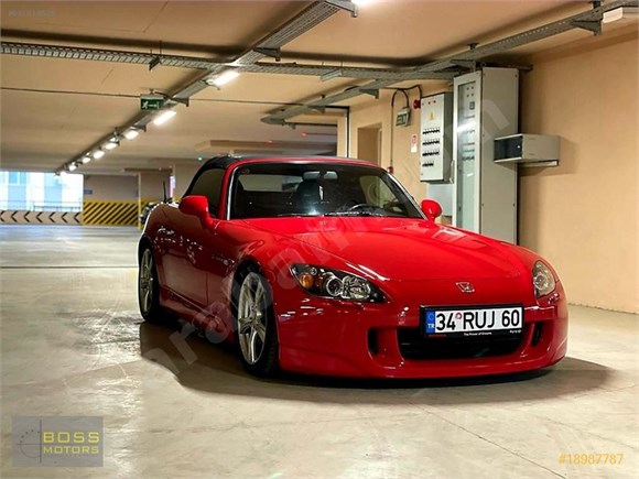 galeriden honda s2000 2 0 vtec 2007 model izmir 80 000 km kirmizi 18987787 arabam com