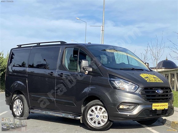 galeriden ford transit custom 320 l deluxe 2020 model istanbul 17 000 km gri 18987820 arabam com