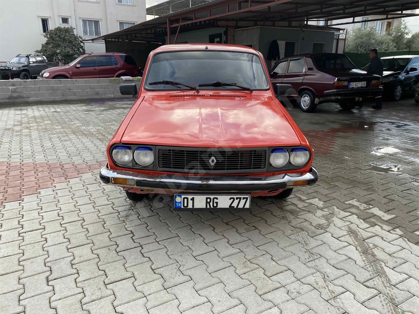 galeriden renault r 12 ts 1977 model osmaniye 150 000 km kirmizi 18991051 arabam com