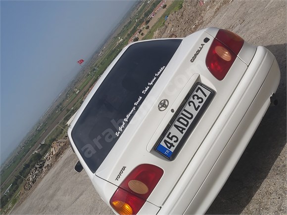 sahibinden toyota corolla 1 6 gli special 1999 model manisa 226 000 km beyaz 18994653 arabam com