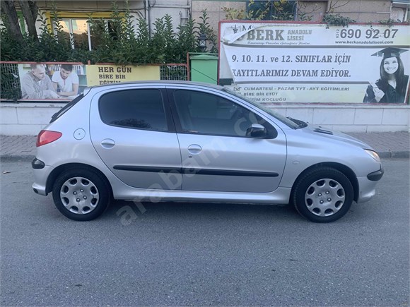 sahibinden peugeot 206 1 4 x line 2004 model istanbul 183 500 km 18996736 arabam com