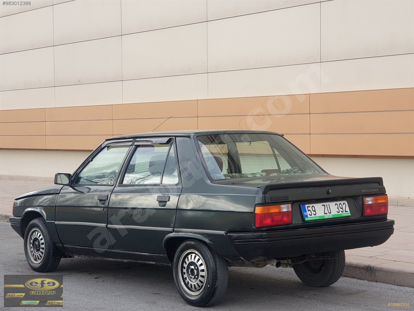 galeriden renault r 9 1 4 broadway 1990 model kayseri 258 000 km yesil 18997304 arabam com