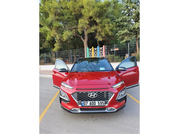 sahibinden hyundai kona 1 6 t gdi 2018 model antalya 108 000 km kirmizi 18999434 arabam com