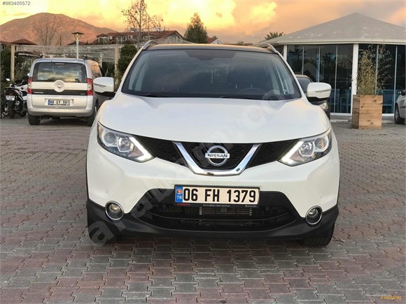 galeriden nissan qashqai 1 6 dci tekna sky pack 2014 model mugla 138 500 km beyaz 19002899 arabam com