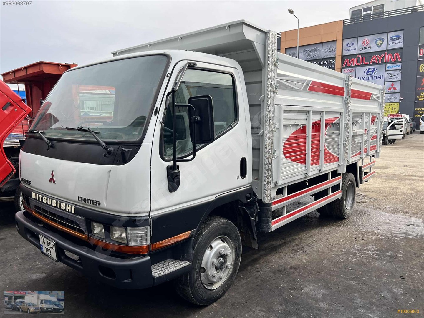 galeriden mitsubishi temsa fe 659 e 1998 model ankara 300 000 km beyaz 19005963 arabam com