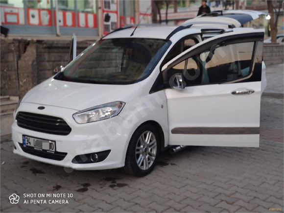 sahibinden ford tourneo courier 1 6 tdci titanium 2017 model batman 106 000 km 19011217 arabam com