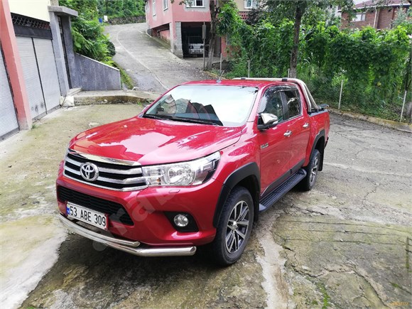 sahibinden toyota hilux 2 4 d 4d 4x2 adventure 2017 model rize 68 000 km 19014312 arabam com