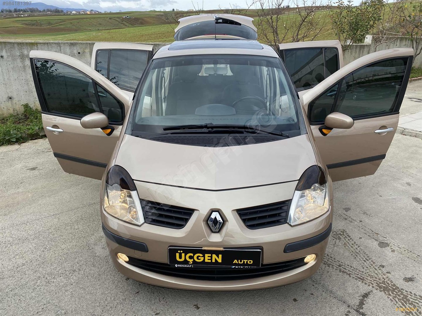 galeriden renault modus 1 4 dynamique 2007 model samsun 137 500 km bej 19015357 arabam com