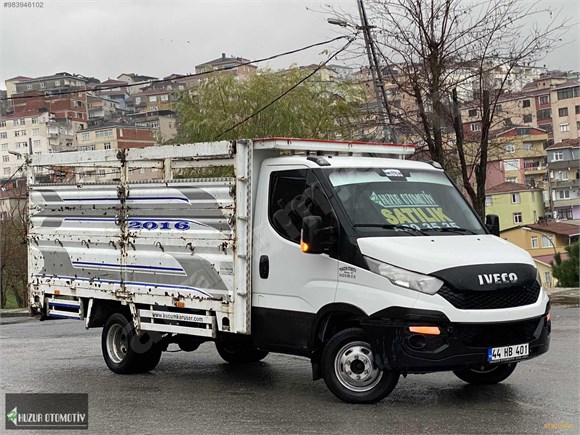 galeriden iveco otoyol 35 c 15 daily sasi 2016 model istanbul 204 000 km beyaz 19015935 arabam com