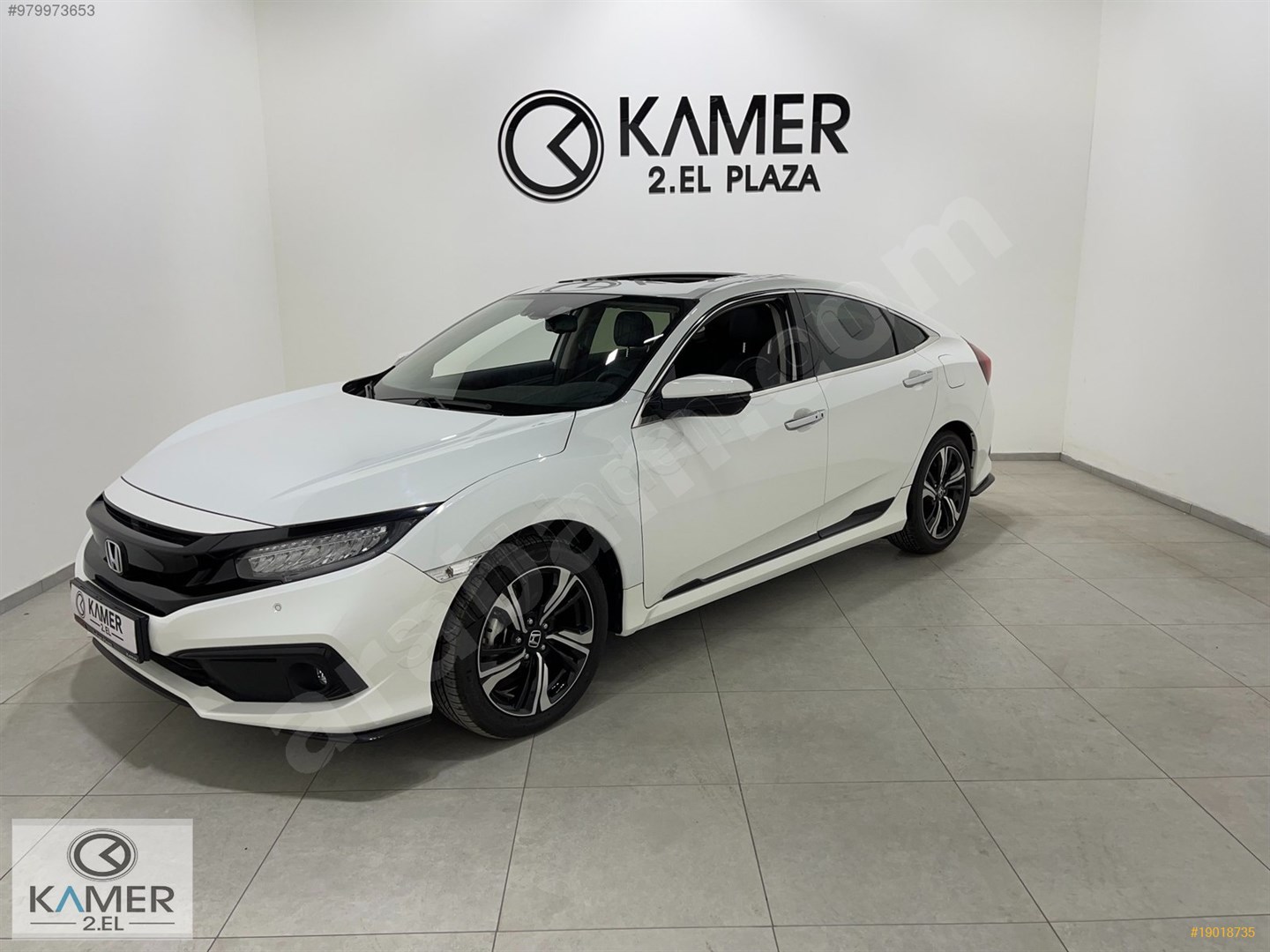 galeriden honda civic 1 6 i vtec eco executive 2020 model samsun 0 km beyaz 19018735 arabam com