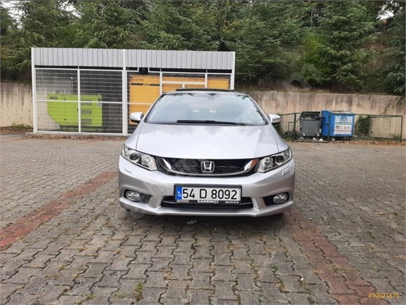 sahibinden honda civic 1 6 i vtec elegance 2015 model sakarya 51 980 km gri gumus 19021875 arabam com