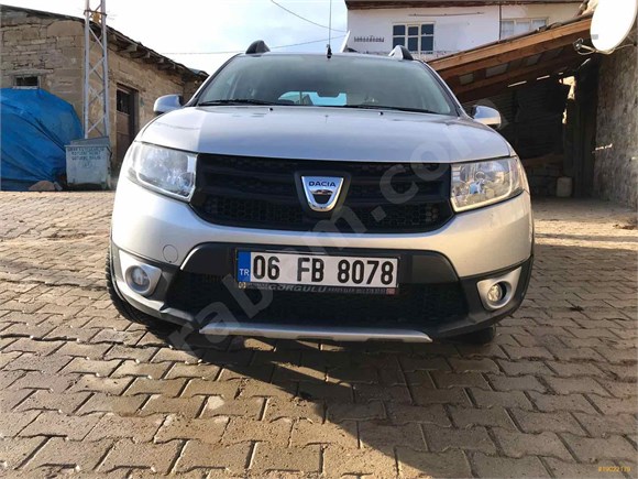 sahibinden dacia sandero 1 5 dci stepway 2013 model gumushane 185 000 km gri 19022179 arabam com