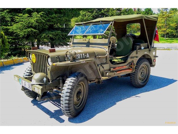 sahibinden jeep willys 1951 model ankara 1 000 km yesil 19029639 arabam com