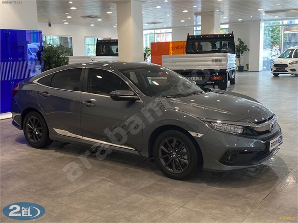 galeriden honda civic 1 6 i vtec elegance 2020 model mersin 18 712 km gri 19030816 arabam com