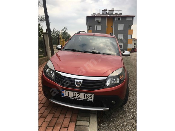 sahibinden dacia sandero 1 5 dci stepway 2012 model antalya 50 500 km kirmizi 19031737 arabam com