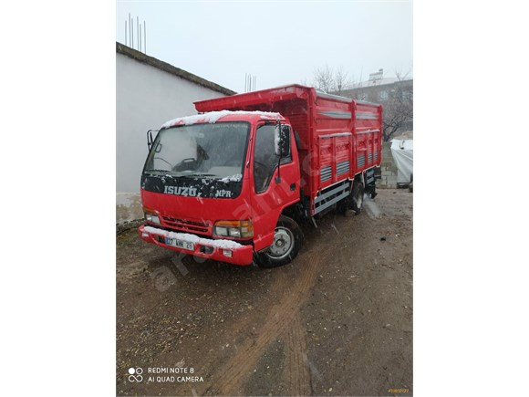 sahibinden isuzu npr 2000 model bitlis 400 000 km kirmizi 19032127 arabam com