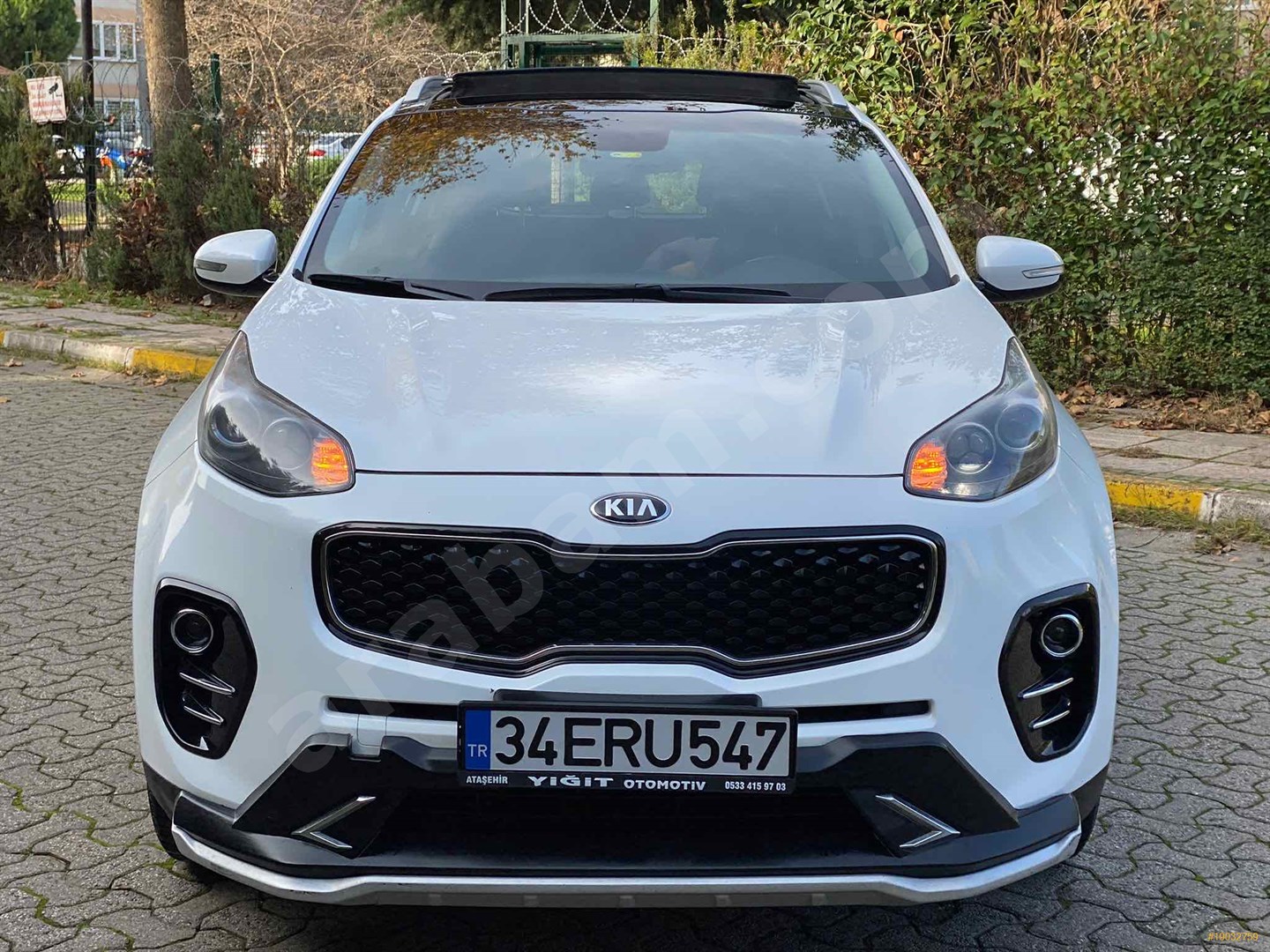 galeriden kia sportage 1 6 gdi concept plus 2017 model balikesir 126 500 km beyaz 19032759 arabam com