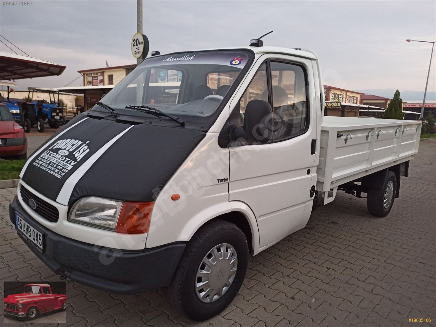 galeriden ford otosan transit 190 p 2001 model aydin 485 000 km beyaz 19035106 arabam com