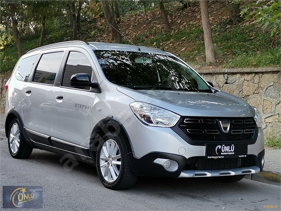 galeriden dacia lodgy 1 5 dci stepway 2018 model istanbul 130 000 km gri 19036215 arabam com