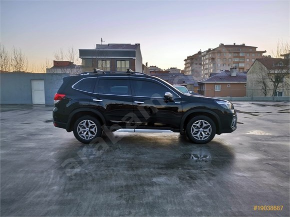 sahibinden subaru forester 2 0i premium plus 2020 model istanbul 30 000 km siyah 19038687 arabam com