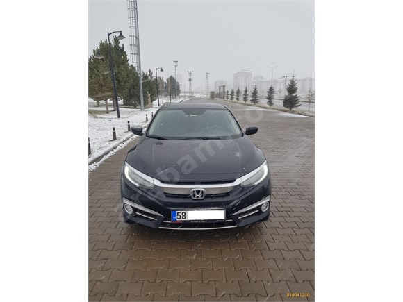 sahibinden honda civic 1 6 i vtec eco executive 2018 model sivas 27 280 km siyah 19041240 arabam com