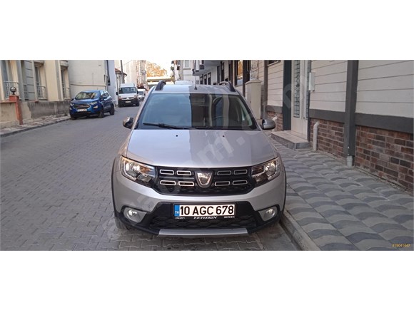 sahibinden dacia sandero 1 5 dci stepway 2018 model balikesir 55 600 km gri gumus 19041447 arabam com