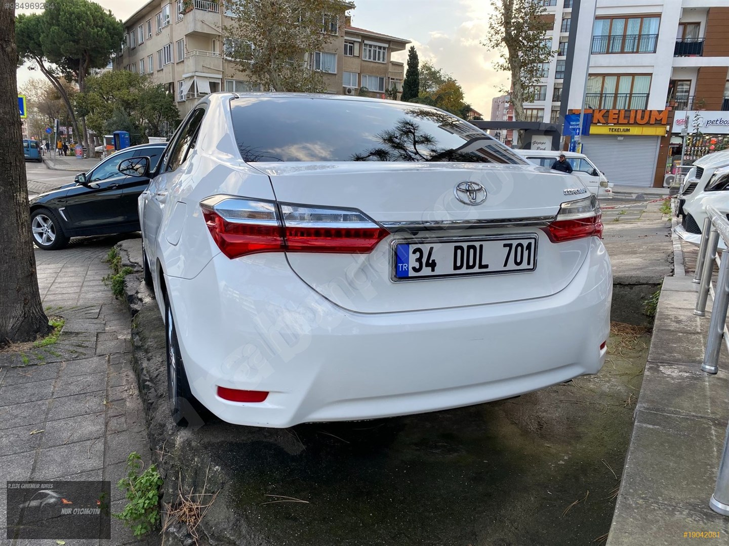 galeriden toyota corolla 1 4 d 4d advance 2018 model istanbul 48 000 km beyaz 19042081 arabam com