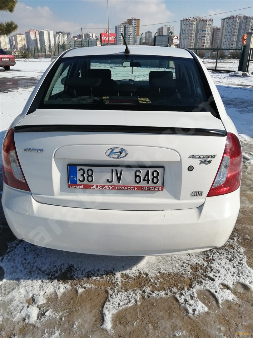 sahibinden hyundai accent era 1 5 crdi mode 2012 model kayseri 188 000 km 19043964 arabam com