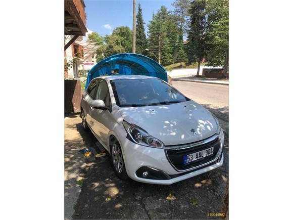 sahibinden peugeot 208 1 4 hdi active 2015 model rize 128 000 km 19044997 arabam com