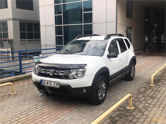 galeriden dacia duster 1 5 dci laureate 2017 model istanbul 163 000 km beyaz 19045465 arabam com