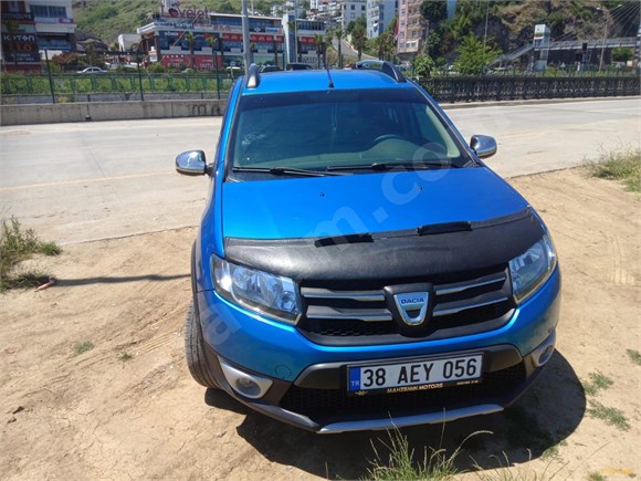 sahibinden dacia sandero 1 5 dci stepway 2013 model samsun 130 000 km mavi 19047996 arabam com