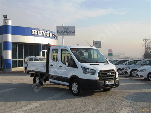 galeriden ford otosan transit 350 m cift kabin 2020 model konya 17 254 km beyaz 19051397 arabam com