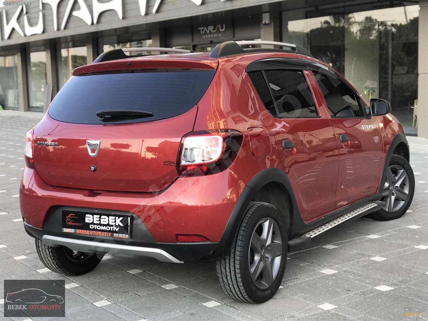 galeriden dacia sandero 1 5 dci stepway 2016 model mersin 85 000 km bordo 19067173 arabam com