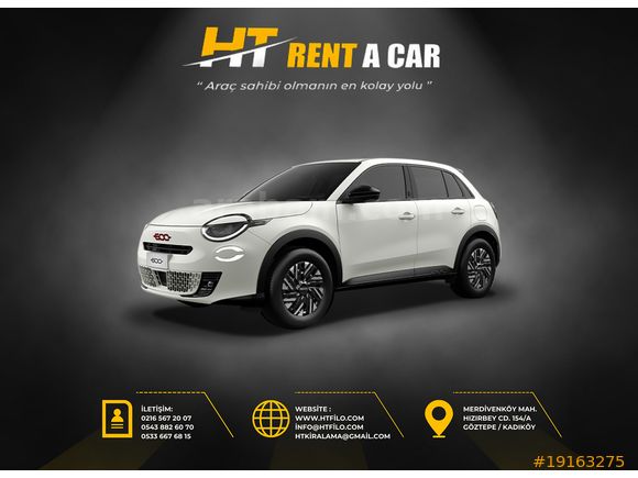 HT RENT A CAR'DAN GÜNLÜK, HAFTALIK, AYLIK ARAÇLAR