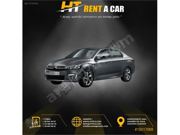 HT RENT A CAR'DAN DİZEL FİAT EGEA GÜNLÜK, HAFTALIK, AYLIK