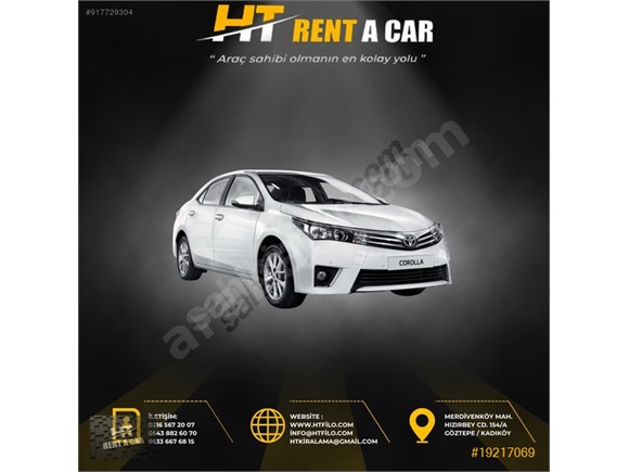 HT RENT A CAR'DAN DİZEL FİAT EGEA GÜNLÜK, HAFTALIK, AYLIK
