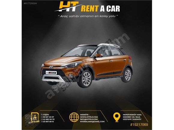 HT RENT A CAR'DAN DİZEL FİAT EGEA GÜNLÜK, HAFTALIK, AYLIK