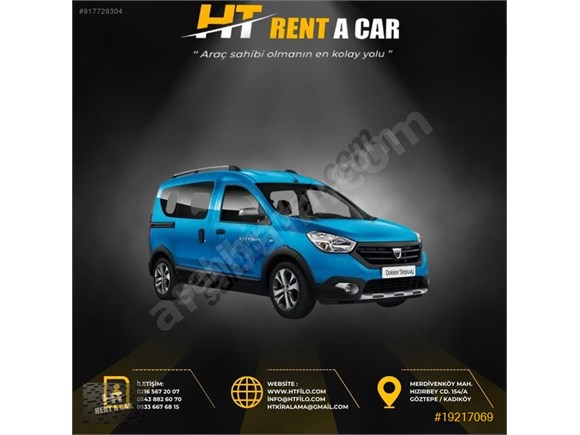 HT RENT A CAR'DAN DİZEL FİAT EGEA GÜNLÜK, HAFTALIK, AYLIK