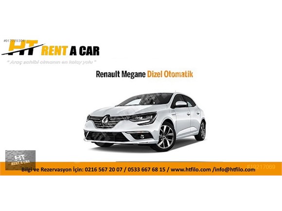 HT RENT A CAR'DAN DİZEL FİAT EGEA GÜNLÜK, HAFTALIK, AYLIK