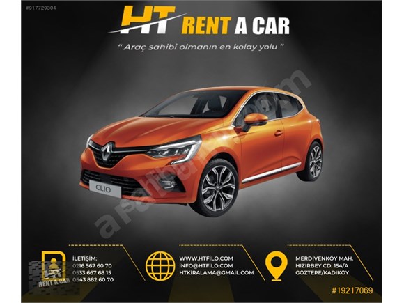 HT RENT A CAR'DAN DİZEL FİAT EGEA GÜNLÜK, HAFTALIK, AYLIK