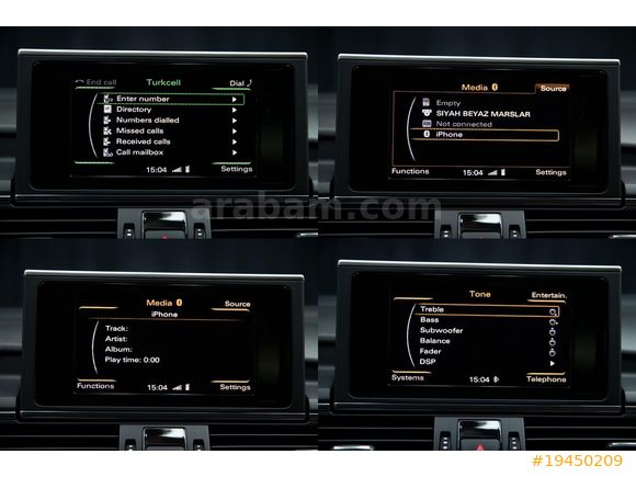 2013 A6 2.0 TDI_SUNROOF_ISITMA_F1_VAKUM_YAN PERDE_CRUİSE_