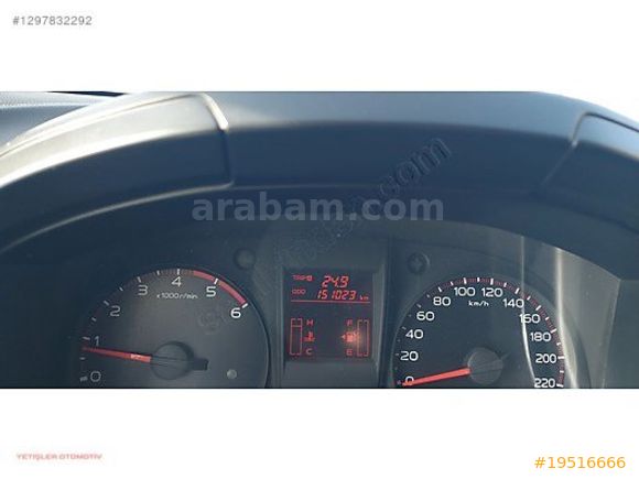 HATASIZ,DÜŞÜK KM 4×2 ISUZU CIFTKABIN