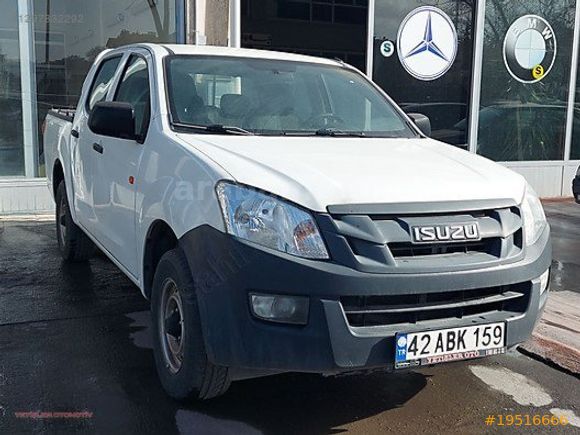 HATASIZ,DÜŞÜK KM 4×2 ISUZU CIFTKABIN