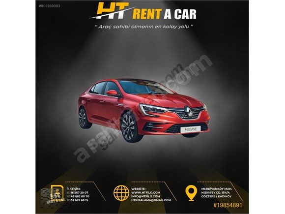 HT RENT A CAR'DAN DİZEL CİTROEN C-ELYSEE GÜNLÜK, HAFTALIK, AYLIK